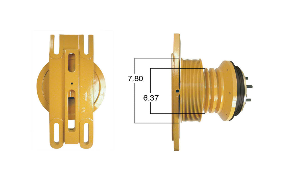 99075-Remanufactured Fan Clutch-GoldTop (Core Deposit $250 Included in Price) - Nick's Truck Parts