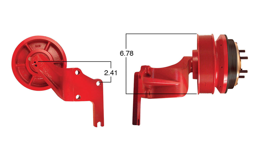 99102-Remanufactured Fan Clutch-GoldTop (Core Deposit $250 Included in Price) - Nick's Truck Parts