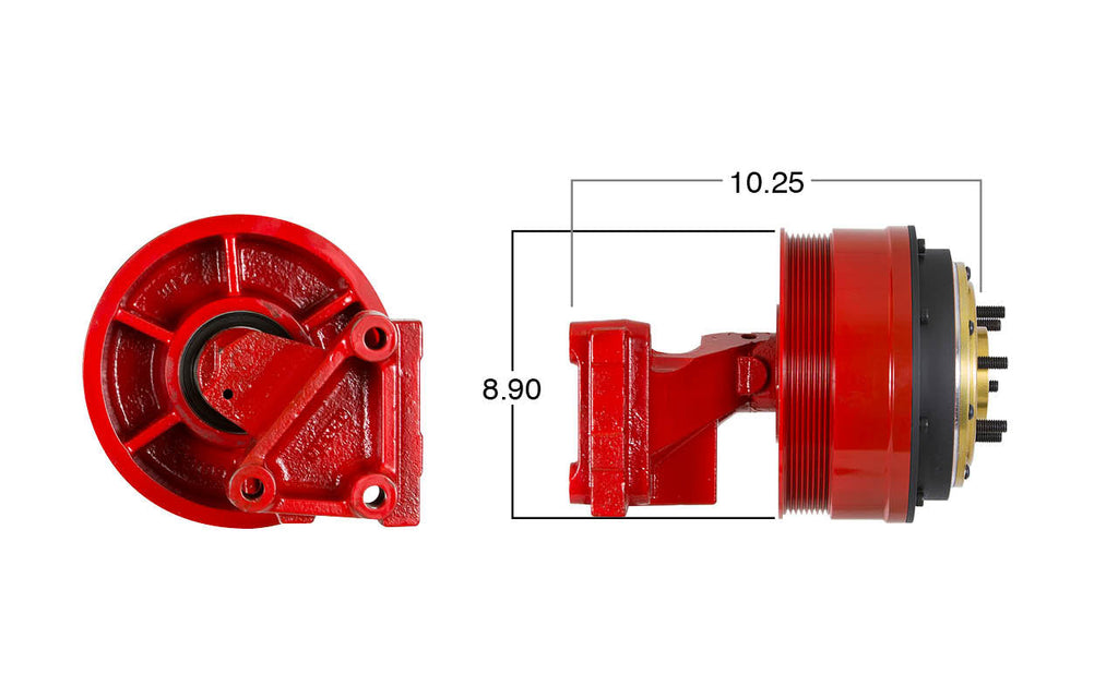 99124-Remanufactured Fan Clutch-GoldTop Conversion (Core Deposit $250 Included in Price) - Nick's Truck Parts