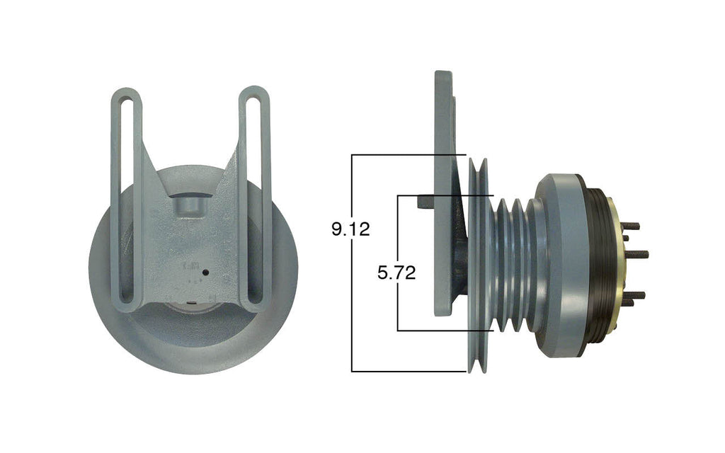 99151-Remanufactured Fan Clutch-GoldTop (Core Deposit $250 Included in Price) - Nick's Truck Parts