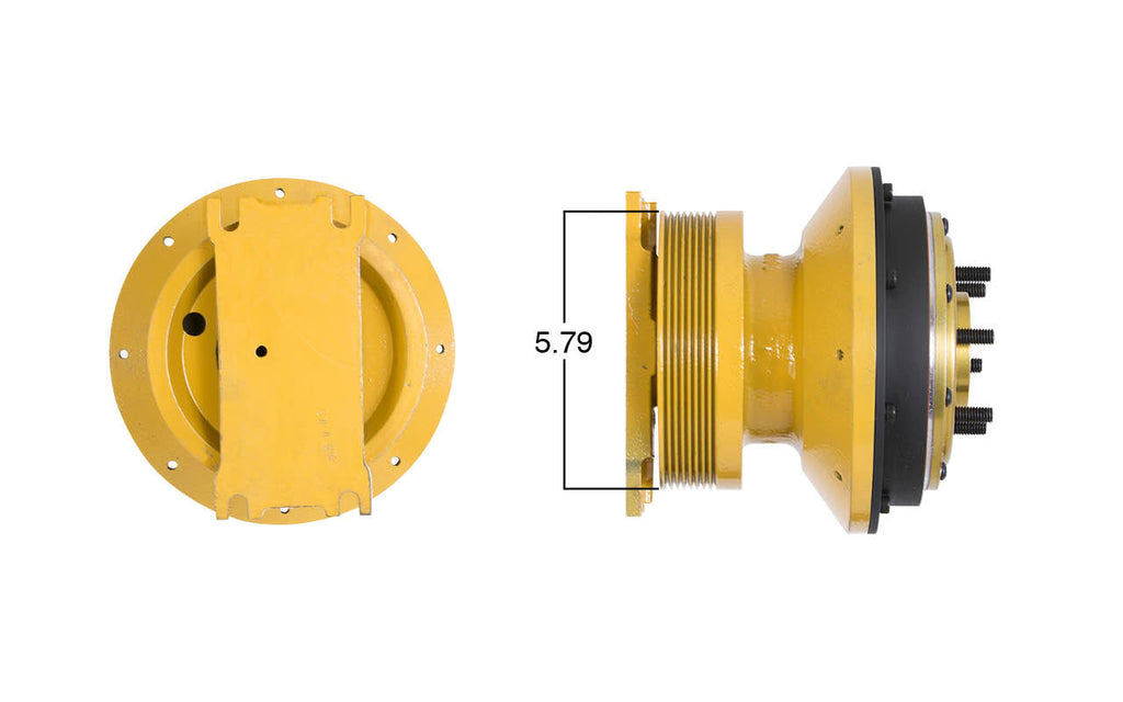 99155-Remanufactured Fan Clutch-GoldTop Conversion (Core Deposit $250 Included in Price) - Nick's Truck Parts
