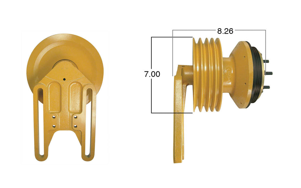 99160-Remanufactured Fan Clutch-GoldTop (Core Deposit $250 Included in Price) - Nick's Truck Parts