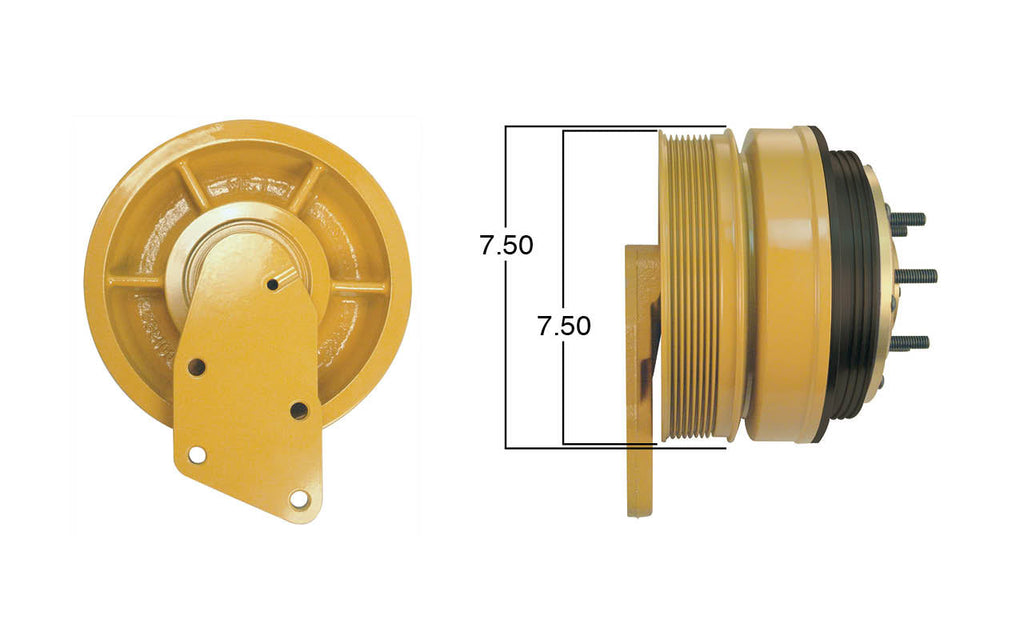 99177-Remanufactured Fan Clutch-GoldTop (Core Deposit $250 Included in Price) - Nick's Truck Parts