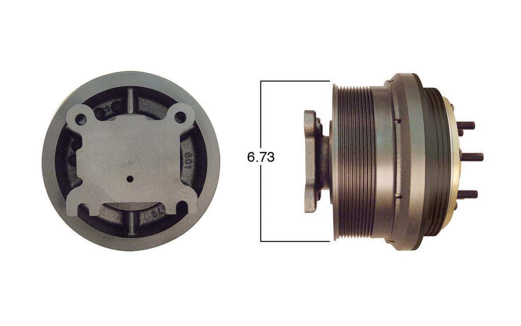 99196-Remanufactured Fan Clutch-GoldTop (Core Deposit $250 Included in Price) - Nick's Truck Parts