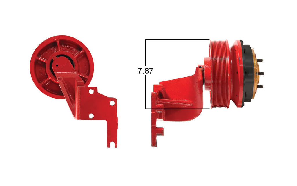 99207-Remanufactured Fan Clutch-GoldTop (Core Deposit $250 Included in Price) - Nick's Truck Parts