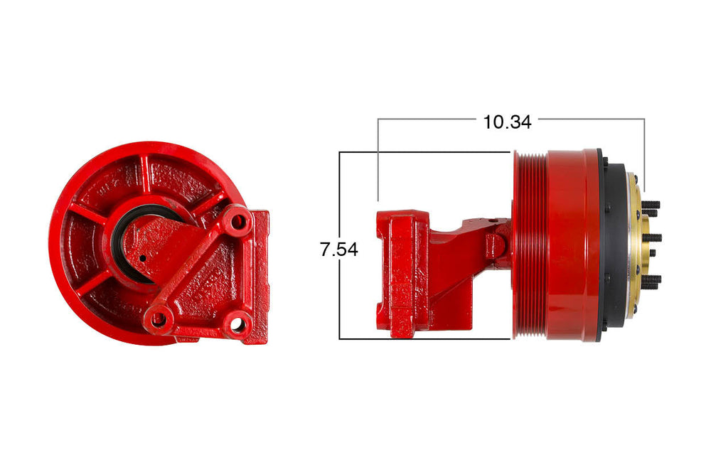 99218-Remanufactured Fan Clutch-GoldTop (Core Deposit $250 Included in Price) - Nick's Truck Parts