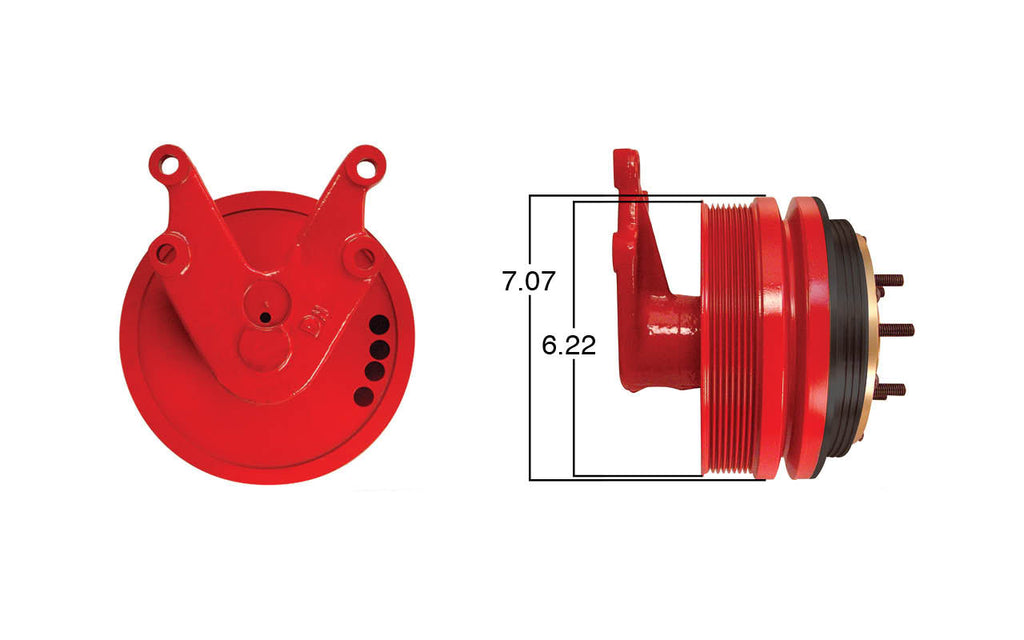 99233-Remanufactured Fan Clutch-GoldTop (Core Deposit $250 Included in Price) - Nick's Truck Parts