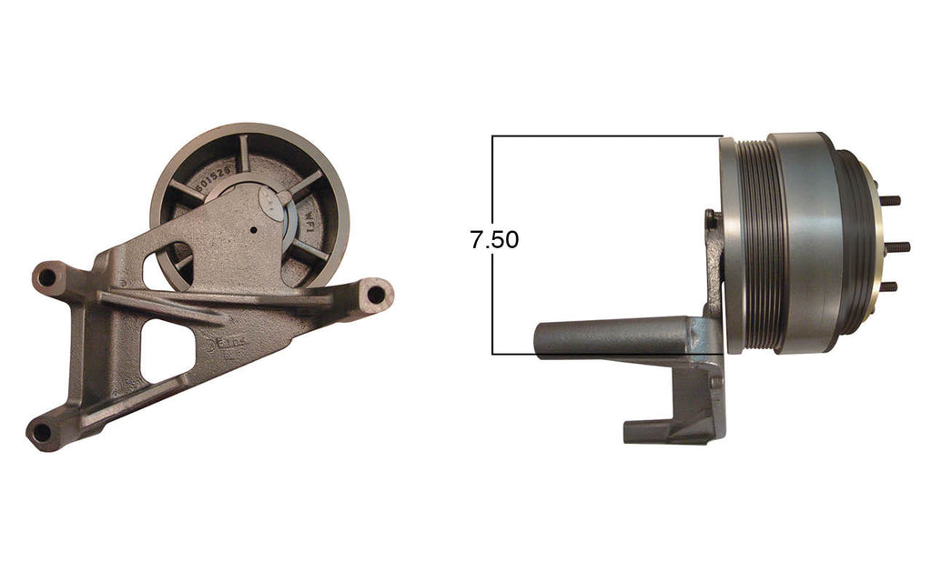99275-Remanufactured Fan Clutch-GoldTop (Core Deposit $250 Included in Price) - Nick's Truck Parts