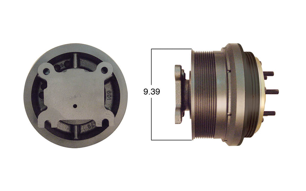 99286-Remanufactured Fan Clutch-GoldTop (Core Deposit $250 Included in Price) - Nick's Truck Parts