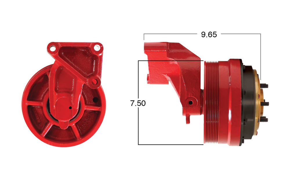99310-Remanufactured Fan Clutch-GoldTop (Core Deposit $250 Included in Price) - Nick's Truck Parts