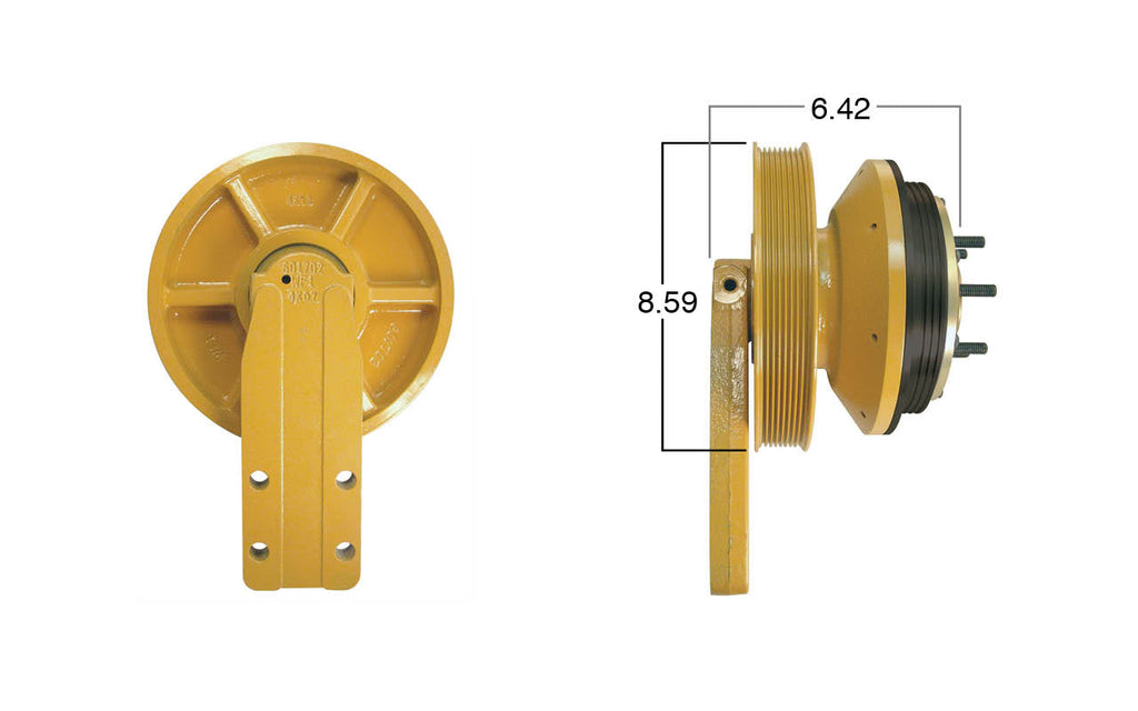 99323-Remanufactured Fan Clutch-GoldTop (Core Deposit $250 Included in Price) - Nick's Truck Parts