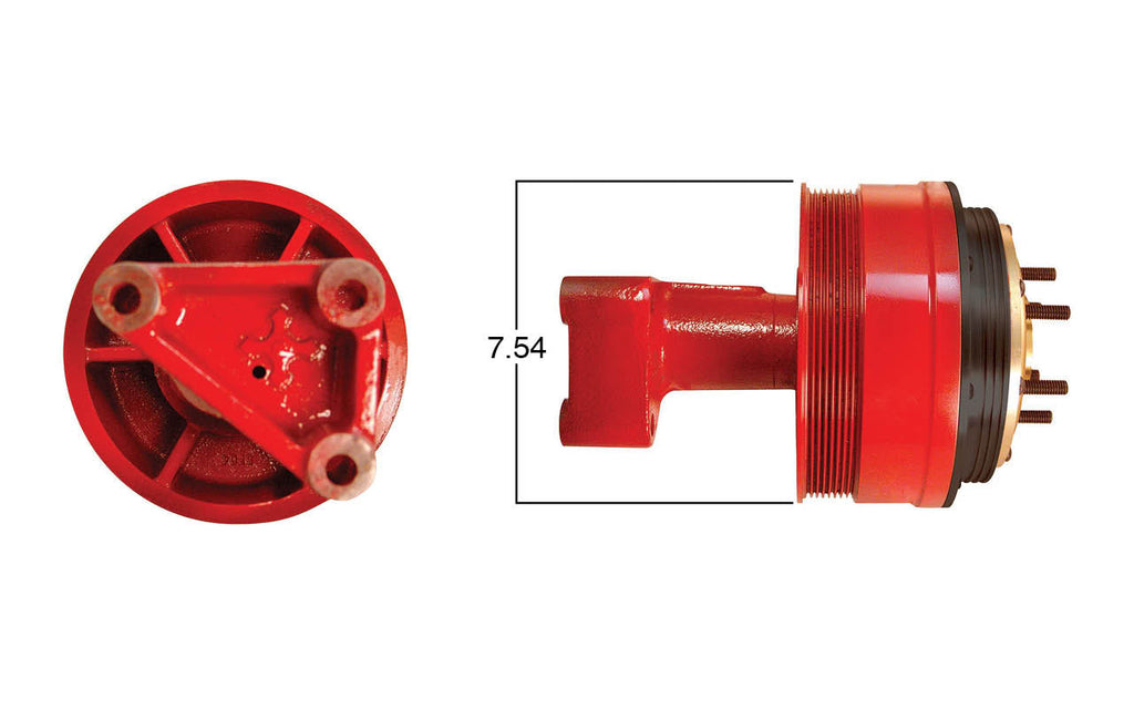 99349-Remanufactured Fan Clutch-GoldTop (Core Deposit $250 Included in Price) - Nick's Truck Parts