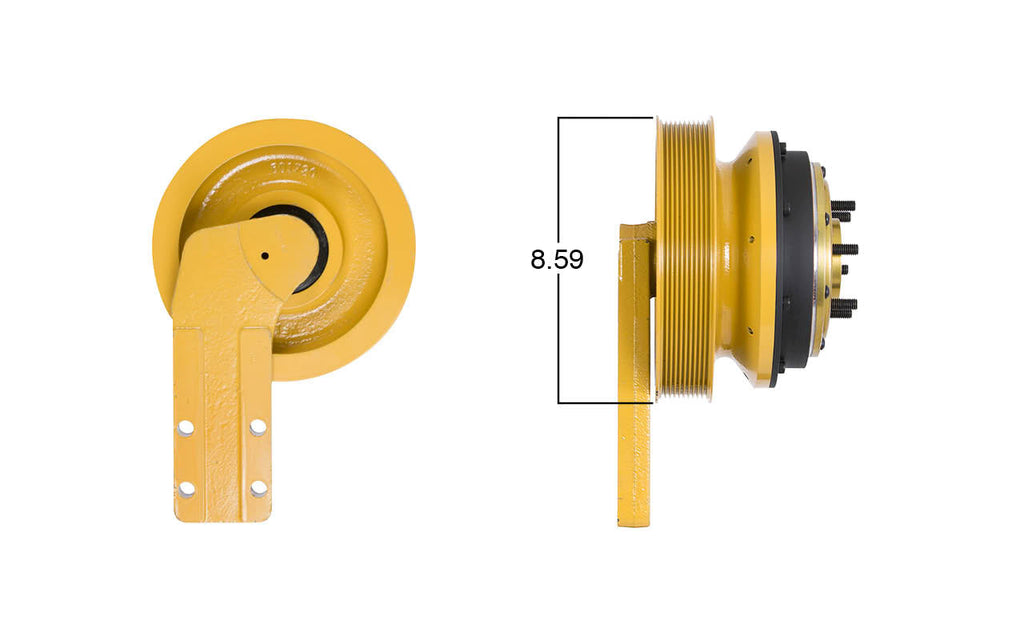 99353-Remanufactured Fan Clutch-GoldTop Conversion (Core Deposit $250 Included in Price) - Nick's Truck Parts