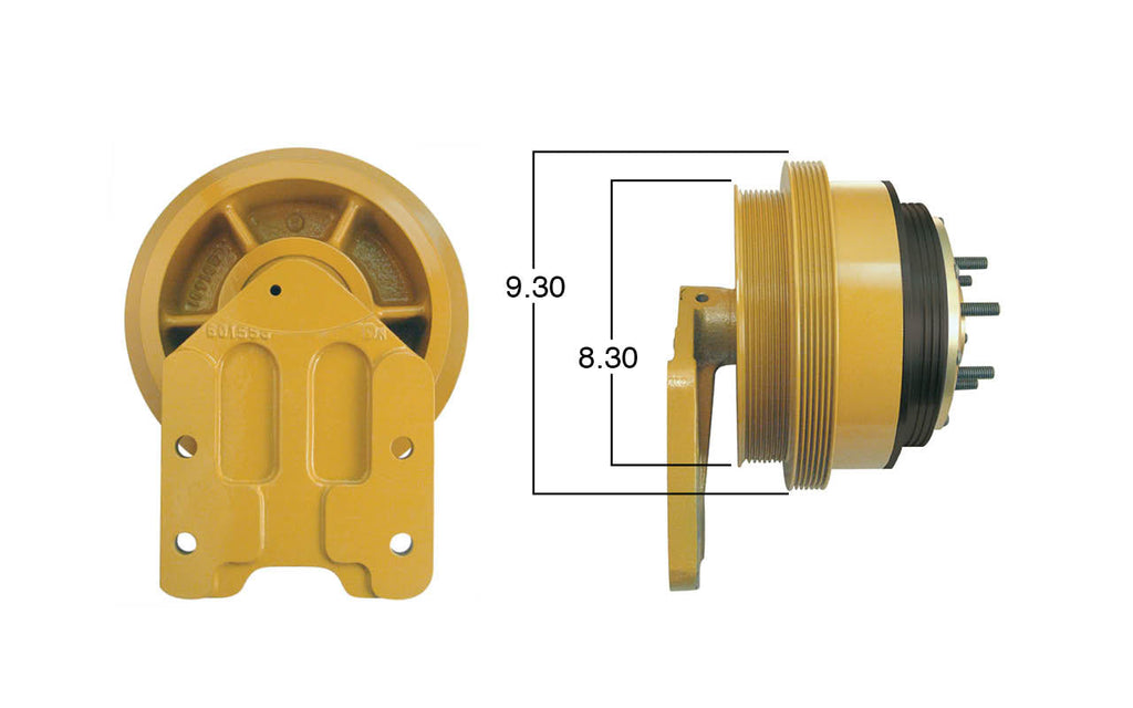 99377-Remanufactured Fan Clutch-GoldTop (Core Deposit $250 Included in Price) - Nick's Truck Parts