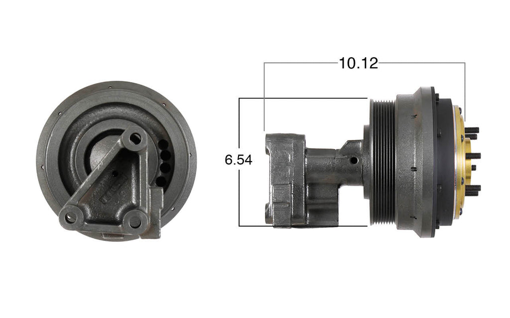 99385-Remanufactured Fan Clutch-GoldTop (Core Deposit $250 Included in Price) - Nick's Truck Parts