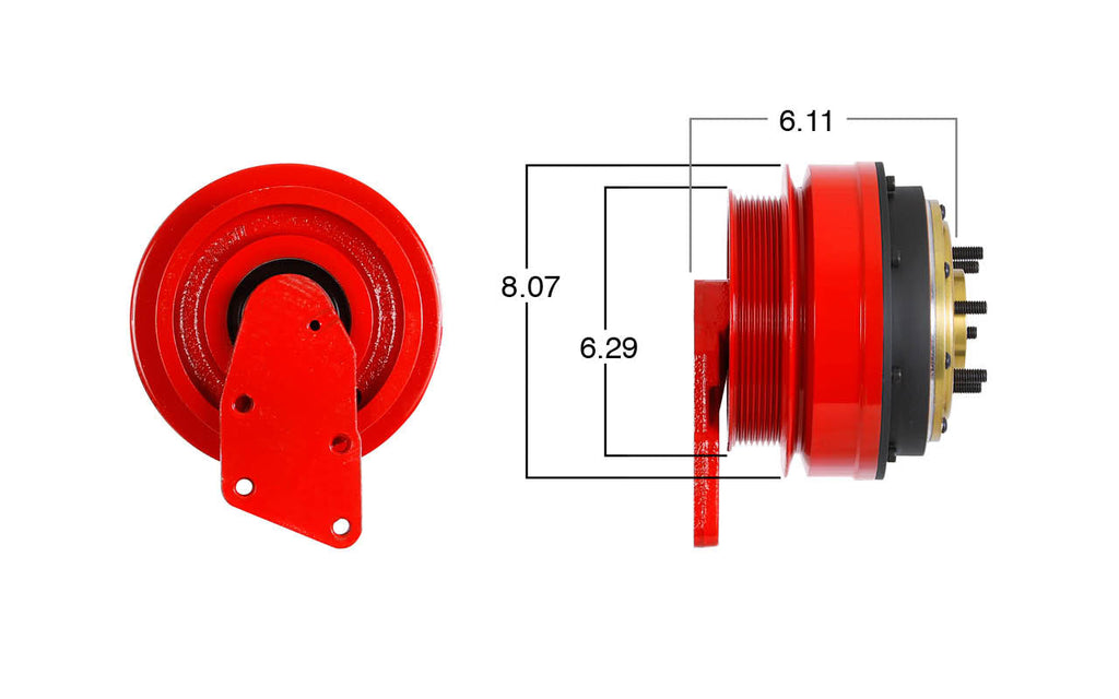 99388-Remanufactured Fan Clutch-GoldTop Conversion (Core Deposit $250 Included in Price) - Nick's Truck Parts