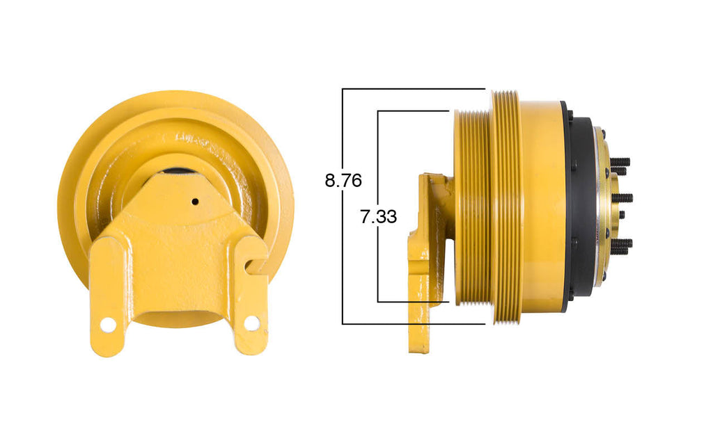 99405-Remanufactured Fan Clutch-GoldTop Conversion (Core Deposit $250 Included in Price) - Nick's Truck Parts
