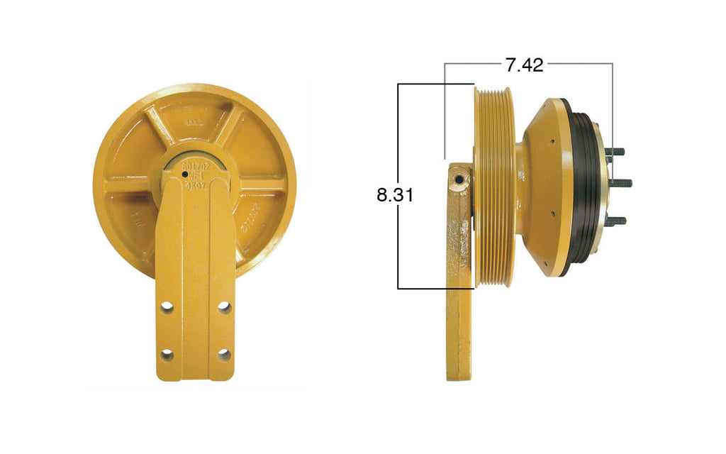 99412-Remanufactured Fan Clutch-GoldTop (Core Deposit $250 Included in Price) - Nick's Truck Parts