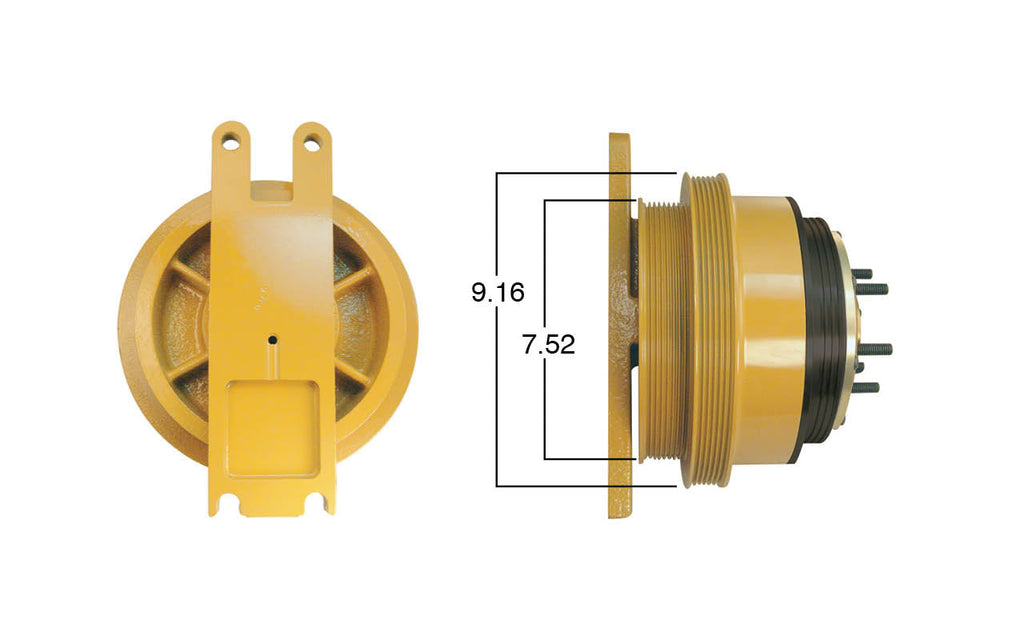 99420-Remanufactured Fan Clutch-GoldTop (Core Deposit $250 Included in Price) - Nick's Truck Parts