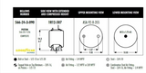 AB-1R12-507-  Genuine Goodyear Air Springs - Rolling Lobe - Nick's Truck Parts