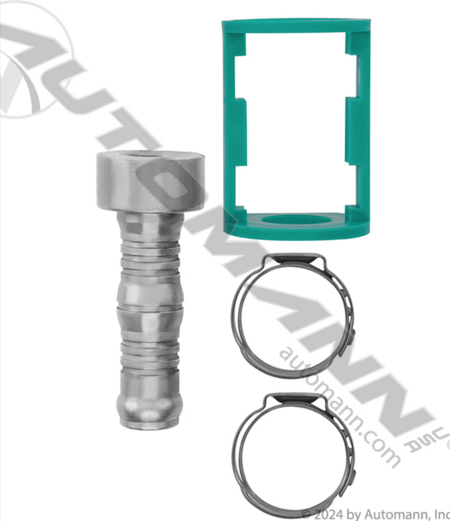 BC54743-0608C- AC Hose Fitting Braze-On Lifesaver - Nick's Truck Parts