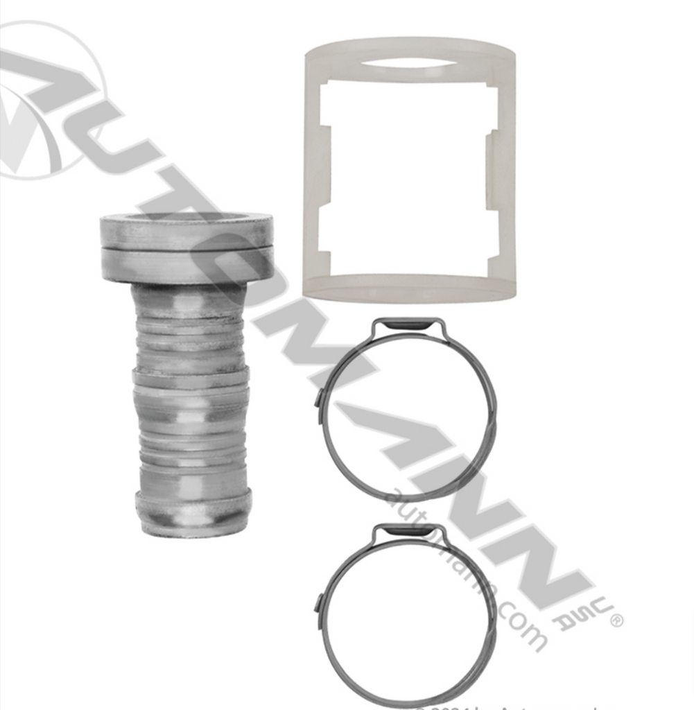 BC54743-1012C - AC Hose Fitting Braze-On Lifesaver - Nick's Truck Parts