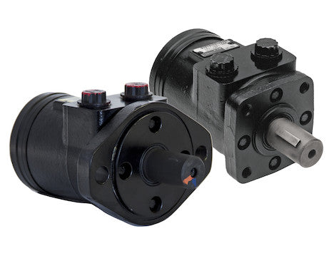HM034PS- Buyers Hydraulic Motor With 4-Bolt Mount/NPT Threads And 7.3 Cubic Inches Displacement - Nicks Truck Parts
