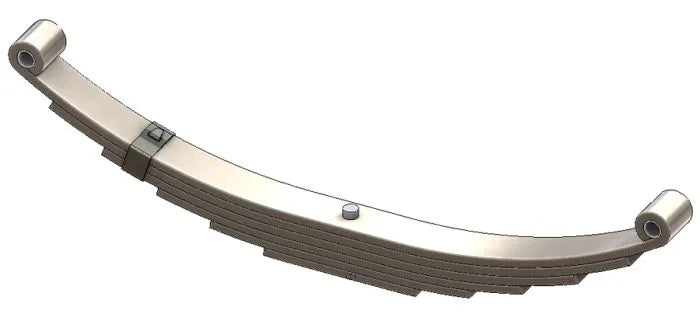 UNA-222- Utility Trailer Leaf Spring-Double Eye 6/Leaf - Nick's Truck Parts