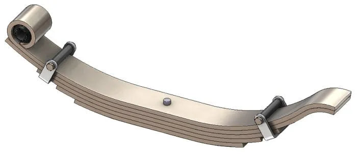 UNA-268- Utility Trailer Leaf Spring-Radius End Slipper 5/Leaf - Nick's Truck Parts