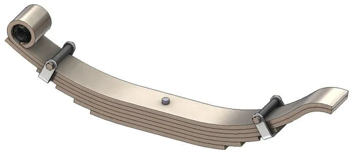 UNA-269- Utility Trailer Leaf Spring-Radius End Slipper 6/Leaf - Nick's Truck Parts