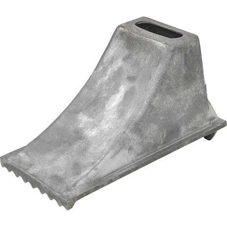 Buyers- WC1267- Aluminum Wheel Chock 6.25x12.25x7 Inch - Nick's Truck Parts