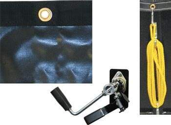 Buyers-DTR7021S-7 Ft. X 21 Ft. Solid Tarp & Hardware Kit, (product_type), (product_vendor) - Nicks Truck Parts
