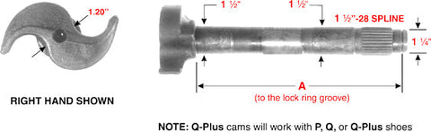 04-481301- Camshaft Right Rotation - Nick's Truck Parts