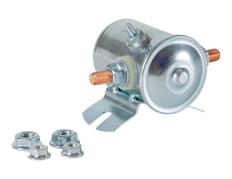 1306505 -Buyers-Continuous Duty 12 Volt Steel Case Insulated Solenoid GND To Activate - Nicks Truck Parts