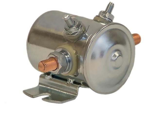 1306515 -Buyers-Insulated 12 Volt Steel Case Solenoid - Continuous Duty - Nicks Truck Parts