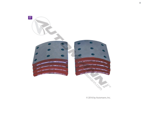 140.4661A.30- Brake Lining - Nick's Truck Parts