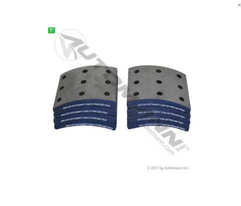 140.4661A.50- Brake Lining - Nick's Truck Parts