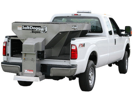 1400801SS- Buyers SaltDogg SPREADER 7FT 1.8 CU YD 304SST ELEC CHAIN ADJ CHUTE - Nicks Truck Parts