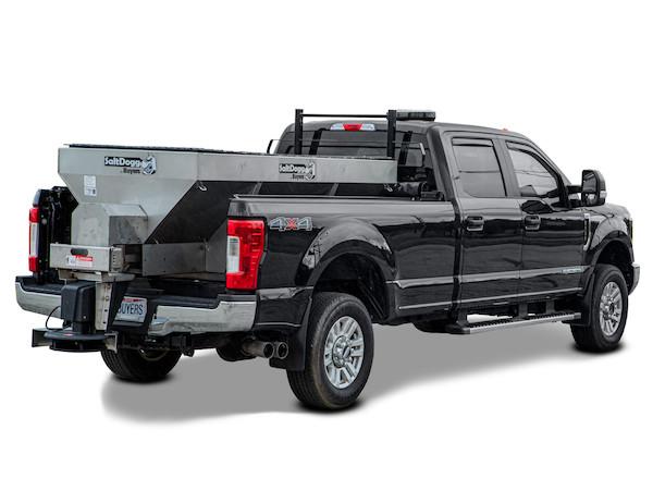 1470601SSE -Buyers-SaltDogg® 2 Cubic Yard Electric Stainless Hopper Spreader With Auger - Nicks Truck Parts