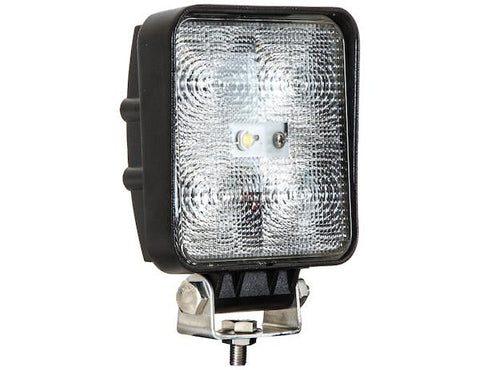 1492117 -Buyers-4 Inch Wide Square LED Flood Light - Nicks Truck Parts