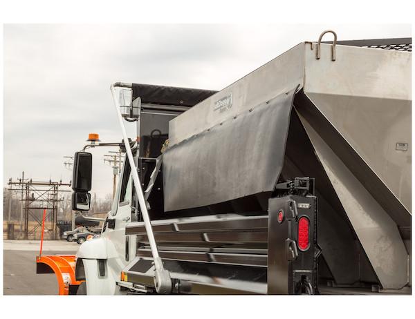 1492144 -Buyers Belted Rubber Side Deflector/Spill Shield For SaltDogg® Spreader - Nicks Truck Parts