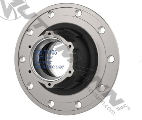 150.T1105-Inboard Mount Wheel Hub, (product_type), (product_vendor) - Nick's Truck Parts