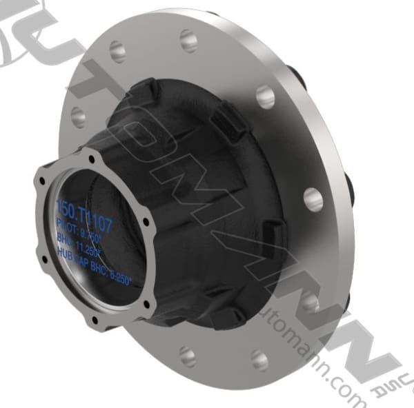 150.T1107-Outboard Mount Wheel Hub, (product_type), (product_vendor) - Nick's Truck Parts