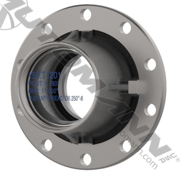 150.T1201-Outboard Mount Wheel Hub, (product_type), (product_vendor) - Nick's Truck Parts