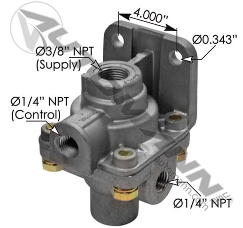 170.229509-LQ2 Type Front Axle Valve, (product_type), (product_vendor) - Nick's Truck Parts