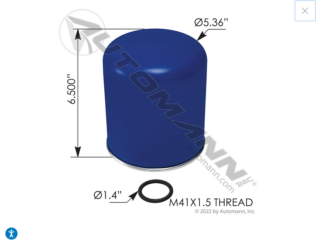170.5009041PG- ADHF Type Coalescing Cartridge - Nick's Truck Parts