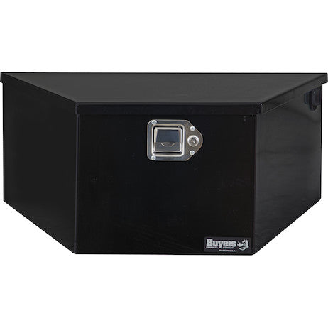Buyers -1701283- Gloss Black Powder Coated Steel Dump Trailer Pump Box For A-Frame Trailers - Nicks Truck Parts
