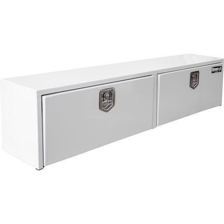 Buyers- 1702895-18x16x90 Inch White Steel Topsider Truck Box - Nicks Truck Parts