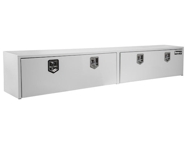 Buyers- 1702920- 18x16x96 Inch White Steel Topsider Truck Box - Nicks Truck Parts