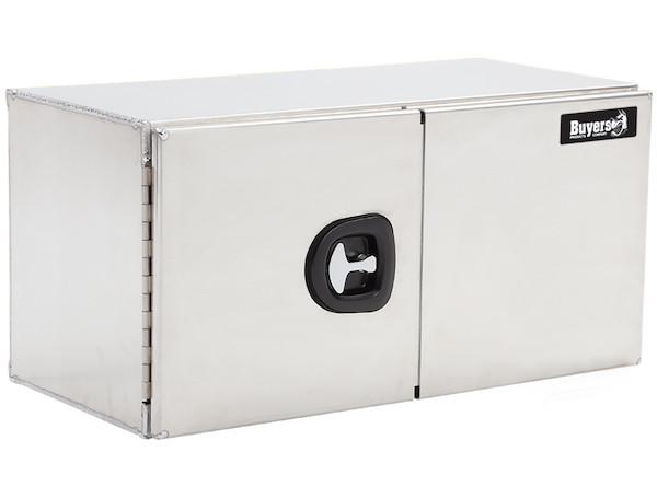 Buyers-1705303-18x18x30 Inch Smooth Aluminum Underbody Truck Box With Barn Door, (product_type), (product_vendor) - Nicks Truck Parts